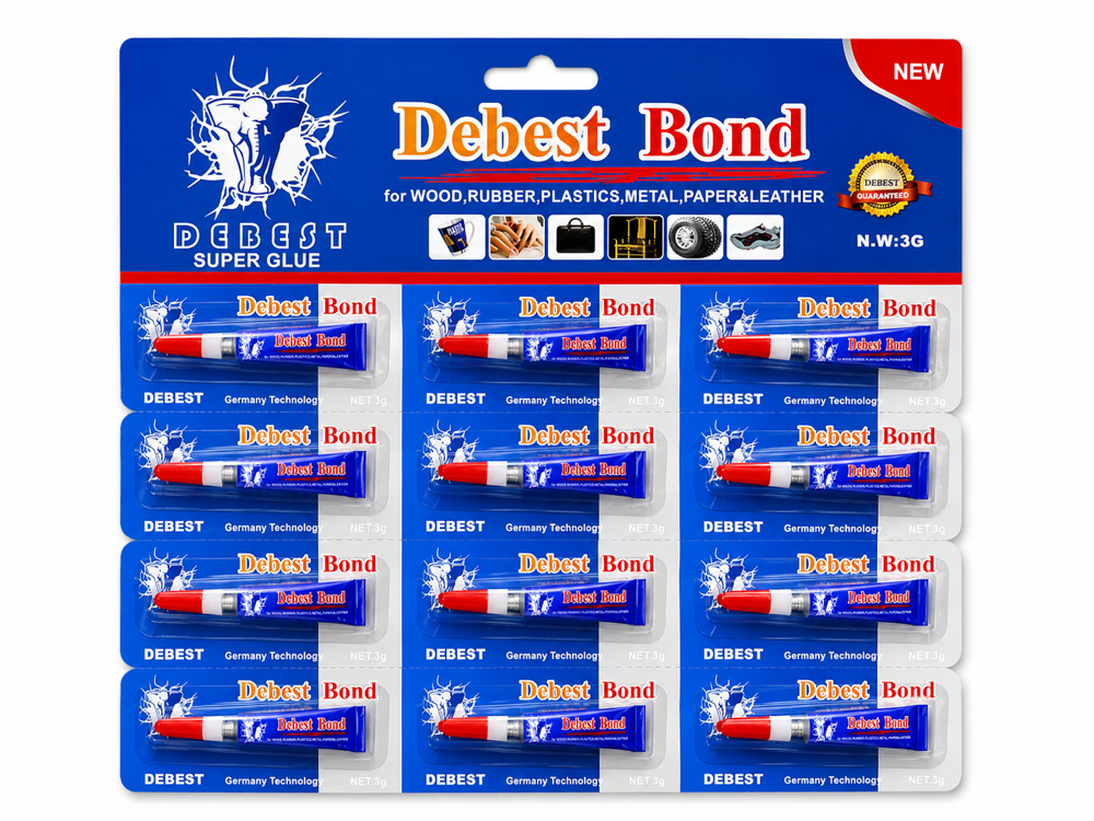 Debest Bond 3g flat-card glue