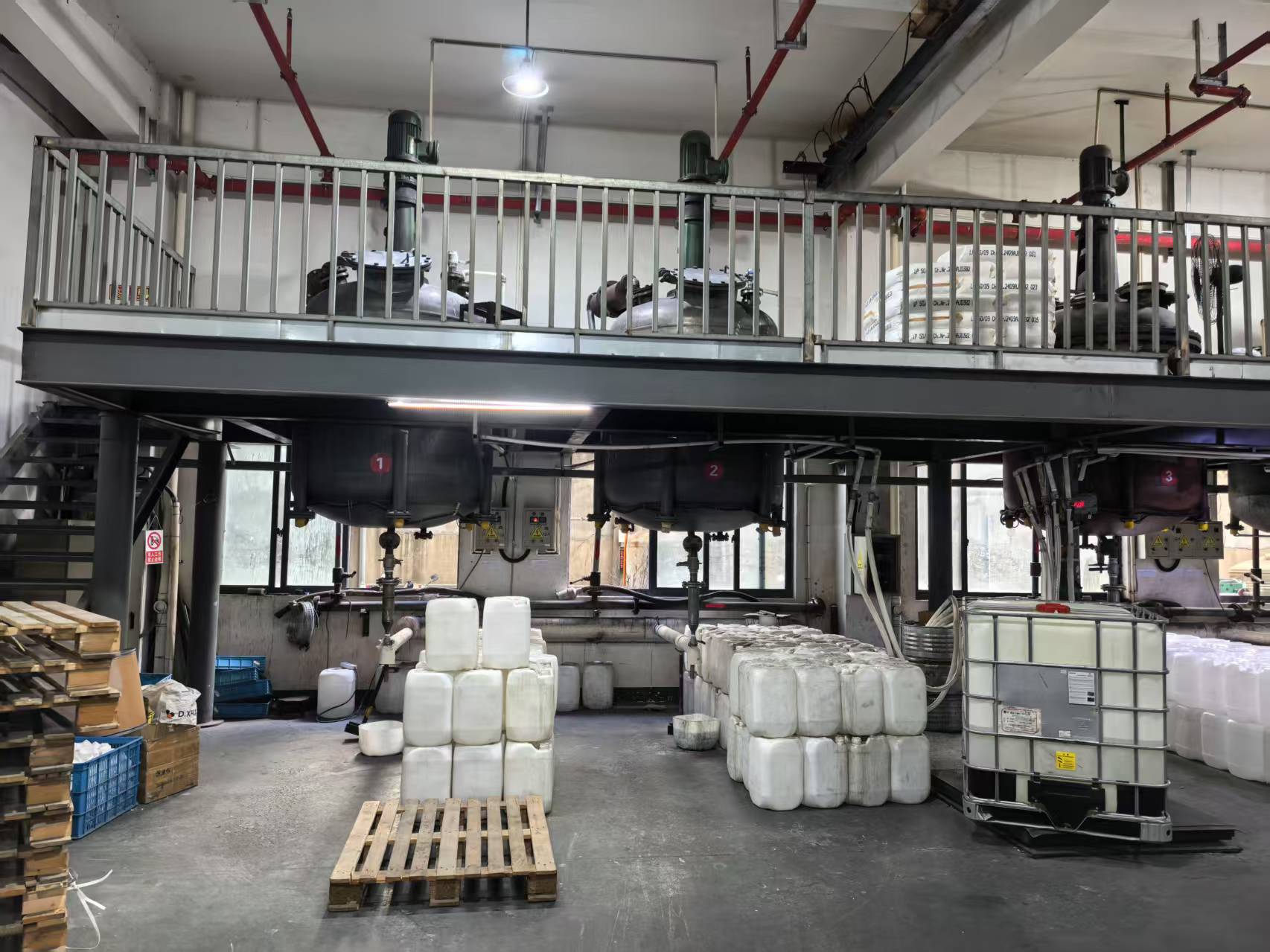 Raw material production workshop