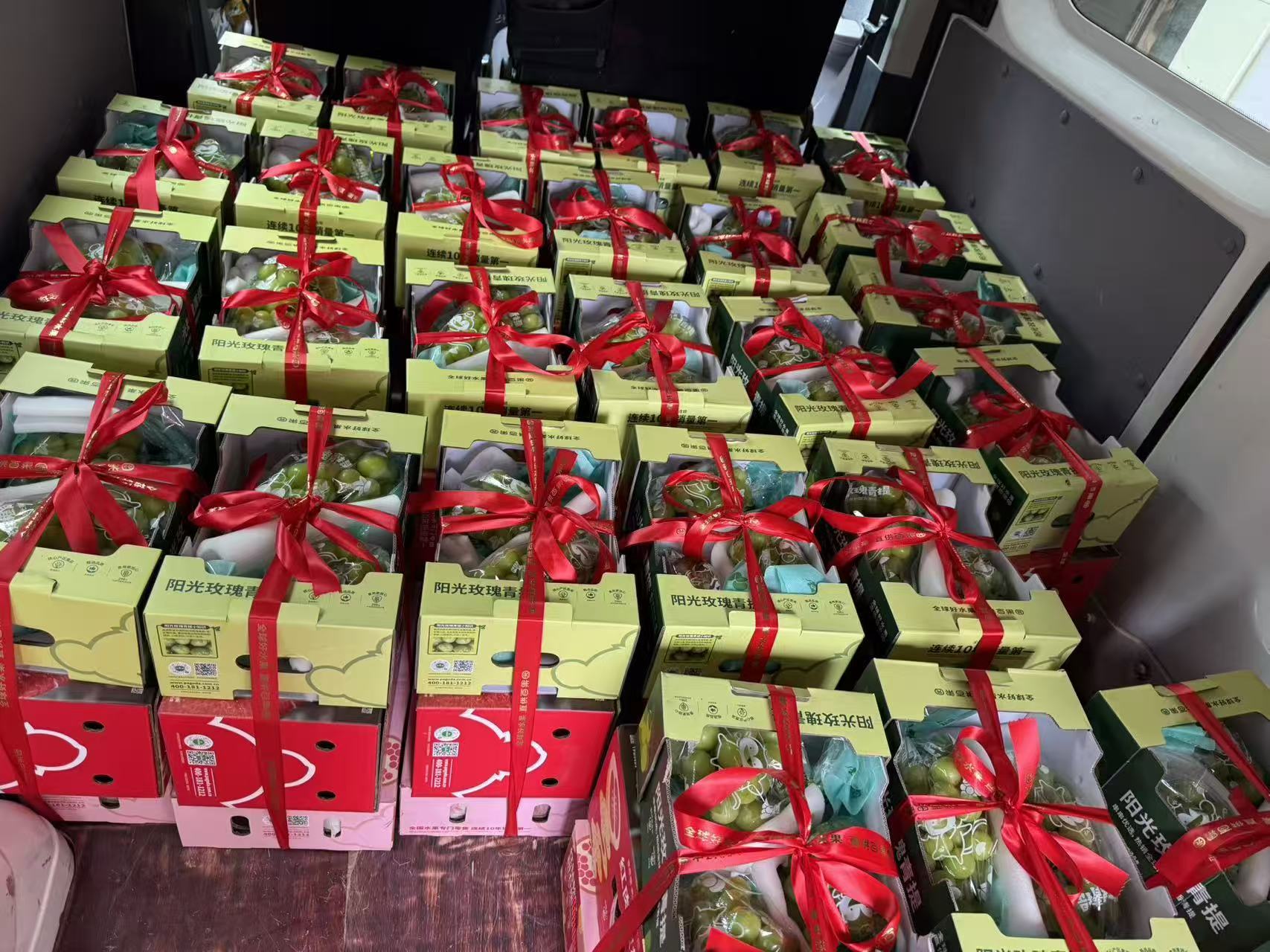 Mid-Autumn Festival gift boxes prepared for our factory team